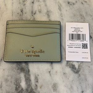 New with tag Kate Spade wallet card holder